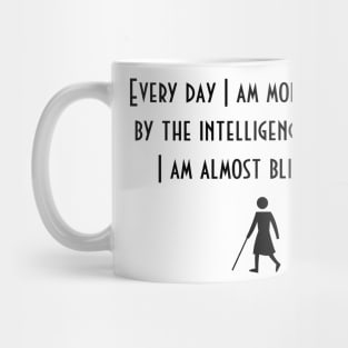 Blind Girl Mug